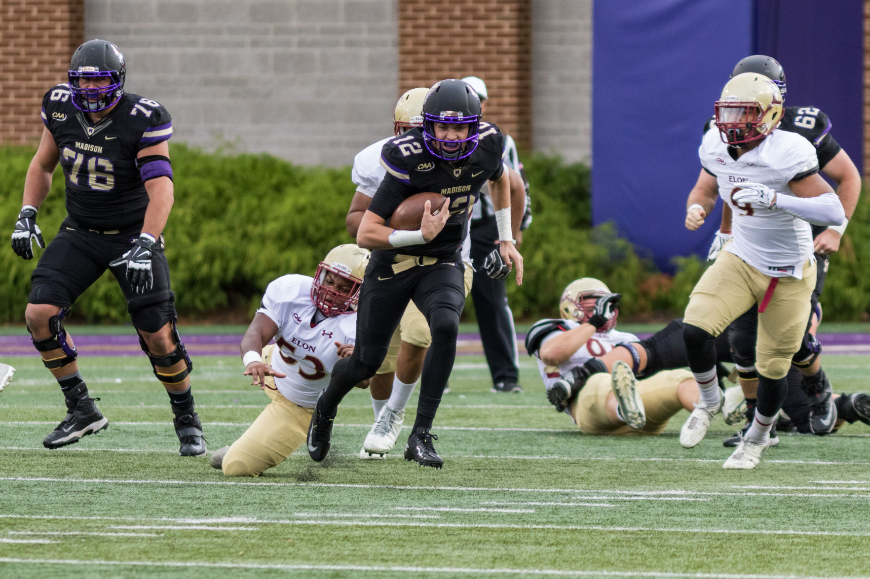 Cole Johnson run vs. Elon
